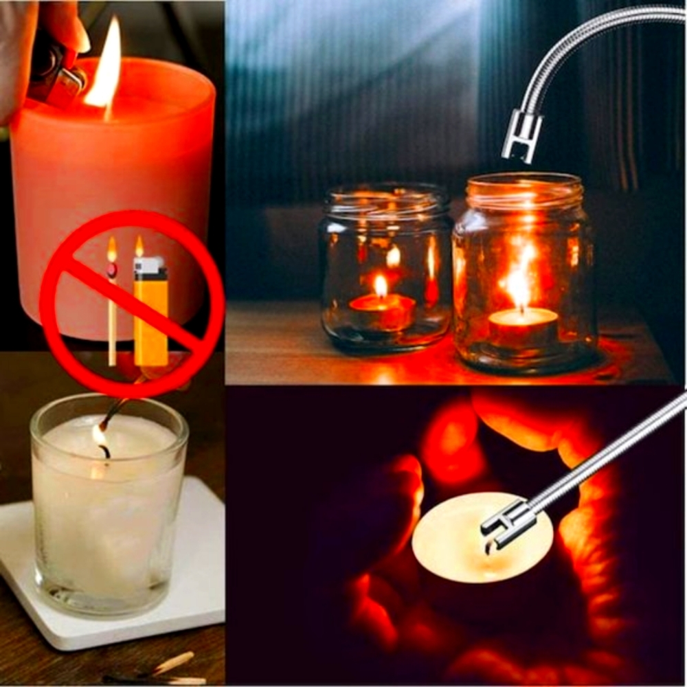 Electric Matte USB Arc Light I Rechargeable I Flameless I Kitchen Household To - Picture 7 of 7